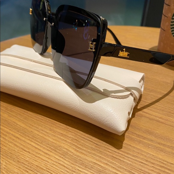 HERMES New Large Frame Polarized Sunglasses Ultralight...